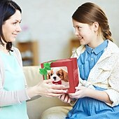 Недорогие Мягкие и плюшевые игрушки-Мягкие и плюшевые игрушки Животный принт Очаровательный Мягкость Плюш Творческие игры, чулок, отличные подарки на день рождения, товары для вечеринок Мальчики и девочки Детские Взрослые