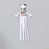 cheap Halloween Wall Tapestries-Halloween Windsocks Scary Halloween Hanging Windsock Flag Halloween Decorations for Outdoor Indoor Garden Home Yard Party Supplies
