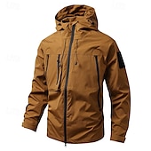 economico Giacche impermeabili-Per uomo Giacca a Vento Giacca da escursionismo Impermeabile Esterno Impermeabile Antivento Abbigliamento da trekking Abbigliamento da trekking Primavera Autunno Top Campeggio / Escursionismo