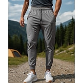 preiswerte Unterteile-Herren Wanderhosen Trainingshose Außen Normale Passform Wasserdicht Winddicht Atmungsaktiv Schnelltrocknend Hosen Elastischer Bund Schwarz Dunkelgrün Camping / Wandern Golfspiel Laufen XS S M L XL