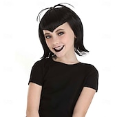 economico Parrucche dei personaggi dei film-Parrucca di Mavis di Hotel Transylvania per ragazze