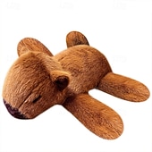 economico Animali di peluches-Braccialetto schiaffeggiante di peluche a forma di capibara, giocattolo di peluche da polso imbottito per decorazione, regalo per feste di compleanno per bambini
