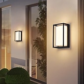 economico applique da esterno-Lampada da parete a LED impermeabile per esterni in lega di alluminio e vari stili di lampada da parete moderna per cortili di ville