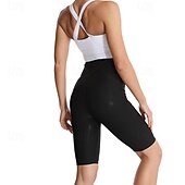 olcso Sima leggings-Női Rövidnadrágok Leggingek Utcai sikk Alkalmi Térdhossz Magas derék Sima Rugalmas derék Lélegzési képesség Nyúlós Vakáció Utca Hétköznapi viselet Ezüst Kék Nyár Normál