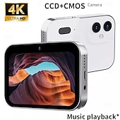 abordables Caméras, appareils photo et vidéo-Nouvel appareil photo numérique 4K à vision nocturne, triple objectif, écran tactile HD 3 pouces 64 MP, transmission OTG, batterie 3 600 mAh