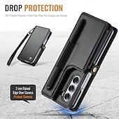 economico Cover Samsung-telefono Custodia Per Samsung Galaxy Z Fold 6 Custodia a Flip Cavalletto Resistente agli urti TPU Pelle PU