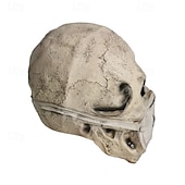 cheap Halloween Mask &amp; Props-Halloween Virus Mask For Adults Realistic Scary Costumes Latex Face Mask, Creepy Pandemic Horror Mask, Spooky Disease Outbreak Party Prop