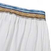 economico Casa-Per uomo Pantaloni capri Shorts di Lino Pantaloncini Estivi Shorts da Spiaggia Tasca Elastico in vita Baggy Semplice Comodità Traspirante Lunghezza al polpaccio All&#039;aperto Casa Quotidiano Moda Retr