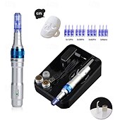 cheap Skin Care Tools-Wireless Dr Pen Ultima A6 Electric Derma Stamp Rechargeble Dermapen Microneedling For Skin Care Semi Permanent Tattoo Salon Beauty Device