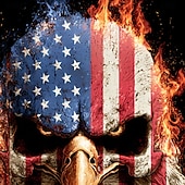  4. Juli 2026 250. Gedenktag Patriotischer Vintage Patriot 3D Druck Crew Neck Kurzarm T-Shirt