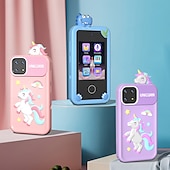 billige Fest utstyr-Bursdagsgaver bærbar smarttelefon videoopptak musikkavspilling smarttelefon for barn gaver p1 plus med 8g minnekort