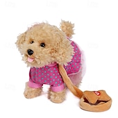 זול בובות ממולאות-כלב רובוטי מס.Control מרחוק כלב פרווה אלקטרוני צעצוע אינטראקטיבי הולך שר שירים מתנה לחילוף בנים ובנות בגיל 3-6 שנים מתנת חג המולד