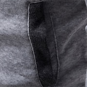 economico felpe con cappuccio da uomo di base-Per uomo Felpa con cappuccio Felpa con cappuccio a zip intera Nero Rosso Grigio chiaro Grigio scuro Con Cappuccio Semplice Tasca Sport &amp; Outdoor Quotidiano Ferie Poliestere Streetwear Essenziale