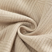 billiga Basic sweatshirts-Herr Tröja Kvartströja med dragkedja Marinblå Kaki Grå Polokrage Geometrisk Sport &amp; Utomhus Ledigt Dagligen Streetwear Ledigt Träning Vår Höst Kläder Pull Tröjor