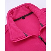 economico Fleece &amp; Giacche 3 in 1-Per donna Giacca da escursionismo Giacca in pile da escursionismo Inverno All&#039;aperto Termico Impermeabile Antivento Spesso Giacca in Pile Invernale Nero Giallo Rosa Rosso Blu Reale
