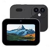 abordables Caméras, appareils photo et vidéo-Nouvel appareil photo numérique 4K à vision nocturne, triple objectif, écran tactile HD 3 pouces 64 MP, transmission OTG, batterie 3 600 mAh