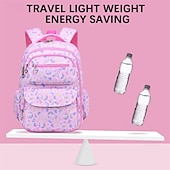 cheap Bookbags-Grade 1-6 Wear-resistant Ultra-light Backpack Expansion Load-reducing Breathable Backpacks for Primary School Children