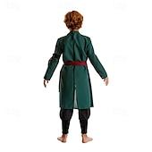 abordables Disfraces de anime-Aventurero del océano Pirata Pirata del Sombrero de Paja Animé Accesorios Disfraz Trajes De Cosplay Víspera de Todos los Santos Carnaval Rendimiento Disfraces educativos Disfraces para eventos