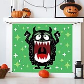 cheap Halloween Outdoor Decor-Halloween Trunk Treat Car Banner Car Decoration,Ghost Halloween Decorations Halloween Fabric Car Decoration Halloween Car Trunk Decoration Ghost Pumpkin Wall Covering