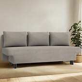 cheap Sofa Cover-Sofa Cover Suitable For ÄLVDALEN Sofa Solid Color Quilted Velvet Slipcovers