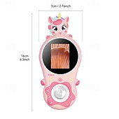 cheap Tool Accessories-Microscope for Kids, Educational Science Kit Toys Portable Handheld Magnifying Glass, Macro Fixed Focus Digital Kid Microscopes Up to 500x Magnification,4X Zoom, Interactive Learning