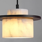 cheap Pendant Lights-Natural Stone Wood Pendant Lamp, Nordic Wabi Sabi for Kitchen/Dining/Bedside