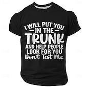 ieftine Tricouri amuzante pentru bărbați-Bărbați Argou amuzant Tricou Manșon scurt Tricou Tipărire 3D Stil Nautic Cămașă Modă Zilnic De Bază Stradă Casual Zilnic Negru Roșu-aprins Albastru piscină Vară Primăvară Toate Sezoanele Îmbrăcăminte