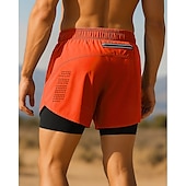 abordables Pantalons de Course &amp; Collants-Homme short avec collants Patchwork Shorts Extérieur Sport &amp; Loisir Occasionnel Respirant Séchage Rapide Léger Tennis Le golf Course Coupe régulière Tenue de sport Tenues de Sport Bloc de Couleur