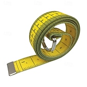 economico Cinture da uomo-Per uomo Cintura Tessuto a maglia Lega Regolabile Stampa Giallo All'aperto Quotidiano Cintura Vita