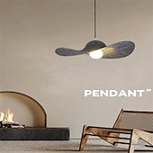 cheap Island Lights-Nordic Felt Hat Pendant Light, Modern Minimalist Dining Room Lamp for Round Table, Kitchen Island &amp; Bar Counter