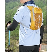 cheap Running Vest-Running Vest Water Pack Hydration Vest Sun Sleeves Reflective Waterproof Quick Dry Polyester for Marathon Hiking Jogging