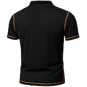 Χαμηλού Κόστους Casual Tee Henley-Ανδρικά Πουκάμισο Henley Κοντομάνικα Henley Top Κοντομάνικο Συμπαγές Χρώμα Σκέτο Μονόχρωμη Μοντέρνα Υψηλής Ποιότητας Καθημερινό Κουμπιά Μπλοκ χρωμάτων Σκέτο Χένλι ΕΞΩΤΕΡΙΚΟΥ ΧΩΡΟΥ Causal Καθημερινά