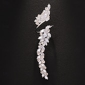 economico Anelli-Anello regolabile Matrimonio Retrò Argento Oro Strass Ali Prezioso Lusso 1 pezzo