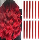 levne Clip in Extensions-Barevné prodlužování vlasů clip-in 12 kusů blond