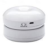 abordables sensor de luces nocturnas-Luz nocturna con sensor de movimiento LED, lámpara de pared de inducción recargable con rotación de 360 grados, lámpara de pared LED para escalera, armario, pasillo, dormitorio