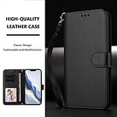 Недорогие Чехлы для iPhone-телефон Кейс для Назначение iPhone 16 Про Макс Плюс iPhone 15 14 Pro Max Plus iPhone 13 Pro Max Mini Кошелек для карт со стендом Магнитный Полная защита тела Ретро ТПУ Кожа PU