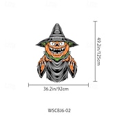 cheap Halloween Outdoor Decor-Halloween Trunk Treat Car Banner Car Decoration,Ghost Halloween Decorations Halloween Fabric Car Decoration Halloween Car Trunk Decoration Ghost Pumpkin Wall Covering
