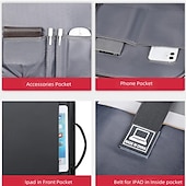 billiga Laptopväskor, fodral och fodral-1 st herrryggsäck med expanderande oxford-funktion, stor kapacitet, USB-laddning, affärsryggsäckar för män, datorryggsäckar för män