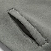 abordables sudaderas basicas hombre-Hombre Sudadera Sudadera Con Capucha Negro Verde Trébol Gris Con Capucha Bloque de color Bloque de Color Bolsillo delantero Deporte Casual Diario Ropa de calle Fresco Ropa deportiva Otoño invierno