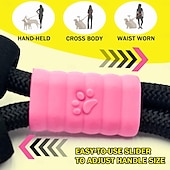 cheap Tool Accessories-Hands Free Double Dog Leash, No Tangle Double Dog Leash, Adjustable Handles Fit Small, Medium and Large Dogs