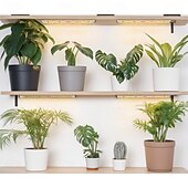 ieftine Lumini Reglabile LED-Lampă USB pentru creșterea plantelor, cu spectru complet, lumină de creștere a luminii solare, comutator de reglare temporizată de 5V, tub telescopic plug-in, iluminat pentru plante de interior