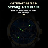 preiswerte Quarz-Uhren-813 männer multifunktionale neue uhr männer nacht licht uhr wasserdicht mode quarz herren uhr