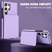 cheap Samsung Cases-Phone Case For Samsung Galaxy S22 S22 Plus  Ultra A73 A53 A52 A13 5G A13 A51 Back Cover with Lanyard Kickstand Card Slot Retro TPU PU Leather