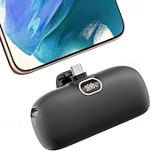 cheap Tool Accessories-Small Portable Charger for iPhone with Built-in Lightning Cable 3000/5000mAh Power Bank Fast Charging for Phone
