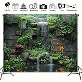 billige Skogteppe-Landskap Planter Hengende Teppe Veggkunst Stor Teppe Veggmaleri Dekor Fotograf Bakgrunn Blekk Gardin Hjem Soverom Stue Dekorasjon