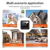 זול מצלמות רשת IP פנימיות-מצלמת מיני 1080p HD 140 צג WiFi מרחוק צג תינוק חיות מחמד מצלמת סוללה מובנית ראיית לילה אבטחת בית חכם האפליקציה תומכת בסוללה מקסימלית של 256 גרם וטעינה מלאה של 600 מיליאמפר/שעה עם זמן עבודה