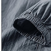 abordables chaqueta deportiva-Hombre Chaqueta ligera Exterior Casual Portátil Protección solar UV Bolsillo Verano Primavera Otoño Color sólido Activo Vintage Cuello Vuelto Regular Gris oscuro Blanco Azul Marino Gris Ligero Verde