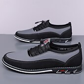 cheap Semi-Formal-Men&#039;s Beige and Black Athletic Sneakers with Elastic Lace-Up Design and Cushioned Sole – Comfortable and Stylish Sports Footwear for Casual Wear, Running, and Outdoor Activities