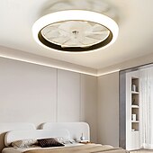cheap Ceiling Fan Lights-Led Ultra-Thin Ceiling Lamps Fan With Light Modern Living Room Lights Bedroom Lamp With Remote Control