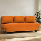 cheap Sofa Cover-Sofa Cover Suitable For ÄLVDALEN Sofa Solid Color Quilted Velvet Slipcovers
